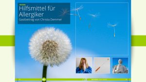 «infomagazin» Artikel Video Hilfsmittel für Allergiker